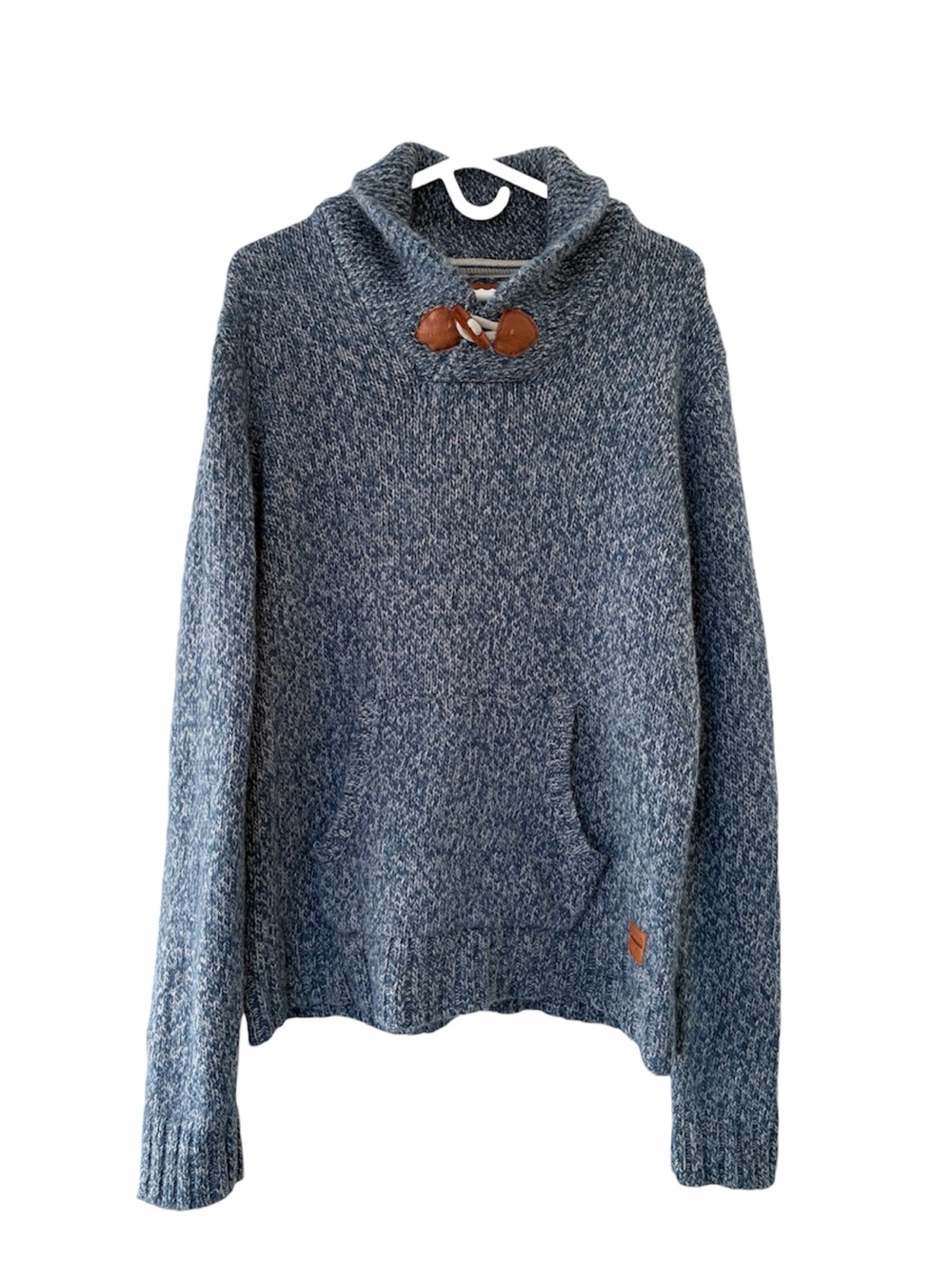 Buffalo David Bitton Wool Blend Shawl Collar Sweater Men’s L